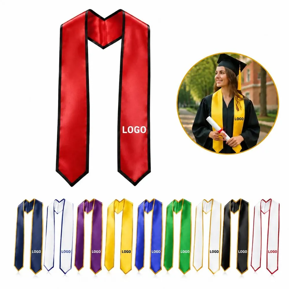 Embroidered Graduation Ceremonial Sash for Commencement