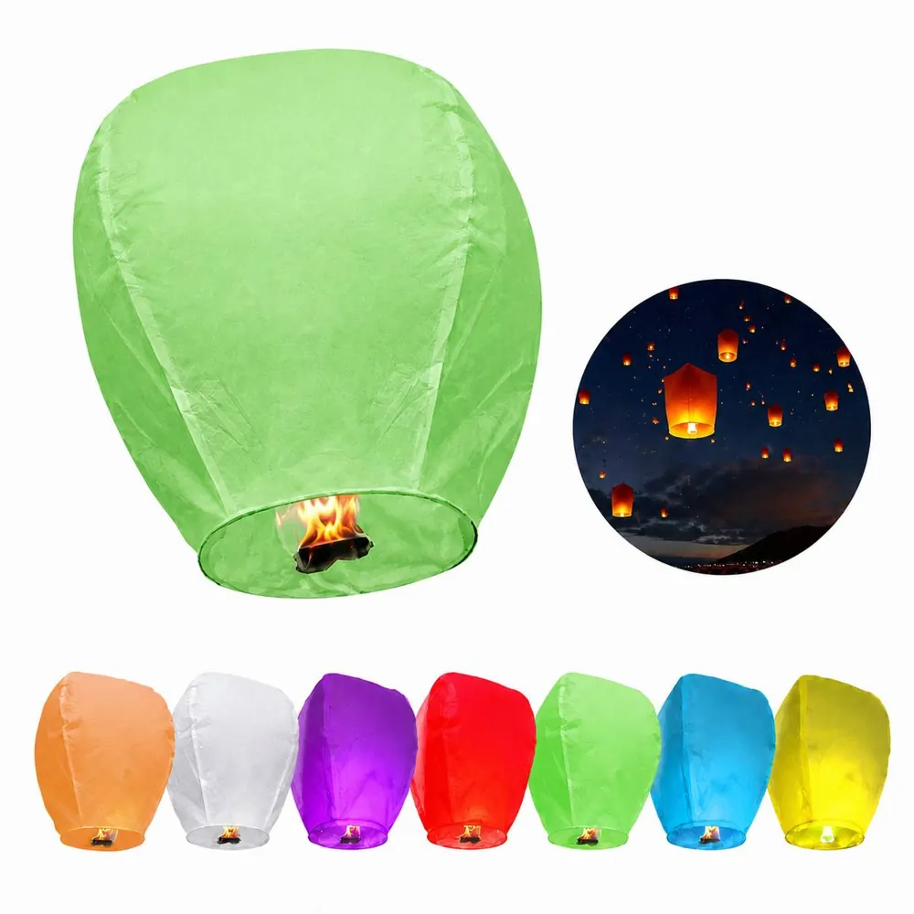 Biodegradable Paper Sky Lantern for Outdoor Celebrations 2