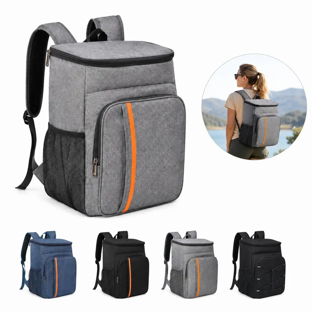 Leakproof Insulated Cooler Backpack for Outdoor Picnics and 2