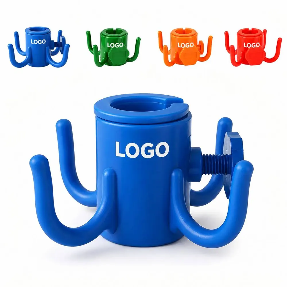 Wall Mount Umbrella Holder with Adhesive Backing