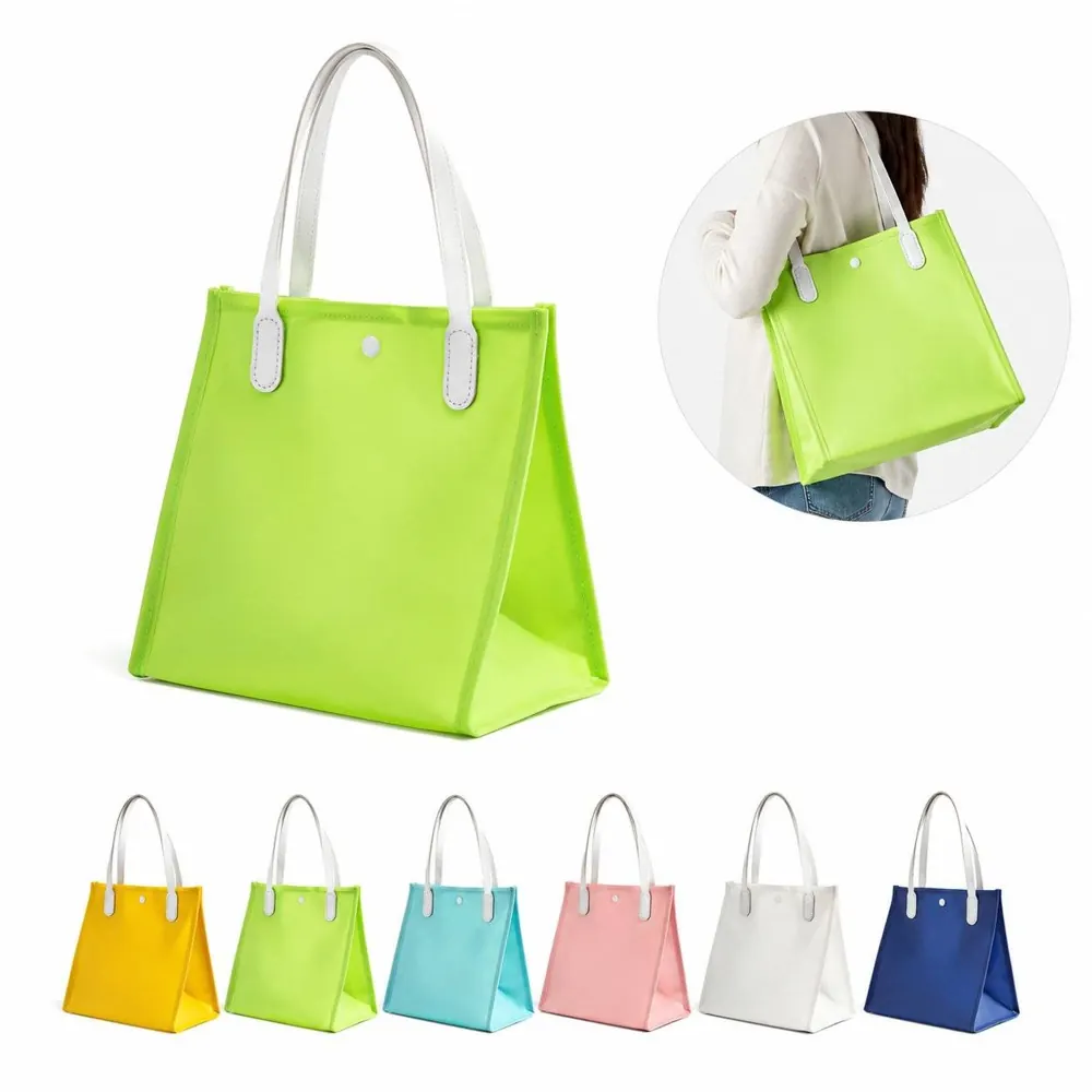 Clear PVC Octagonal Jelly Beach Tote Bag 2