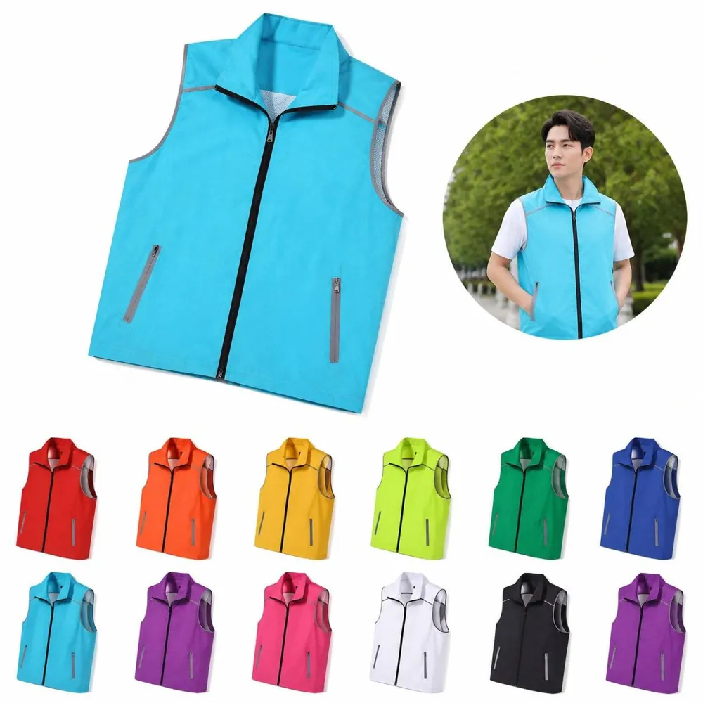 High-Visibility Reflective Safety Vest for Low-Light Work 2