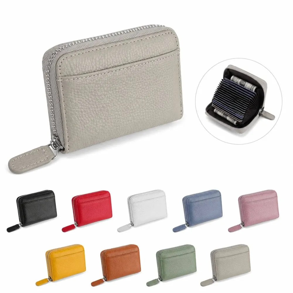 RFID Blocking Card Holder with Pull-Tab, Slim Secure Wallet 2