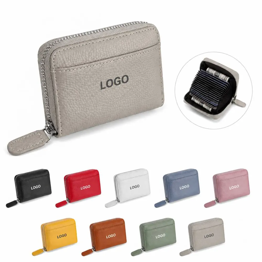 RFID Blocking Card Holder with Pull-Tab, Slim Secure Wallet