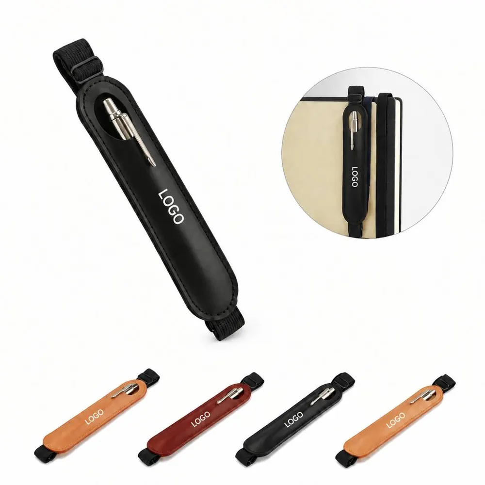 Elastic Fabric Pen Holder Sleeve for Single Pen