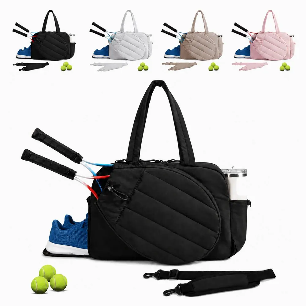 Multi Compartment Racket Bag for Tennis Badminton Squash 2