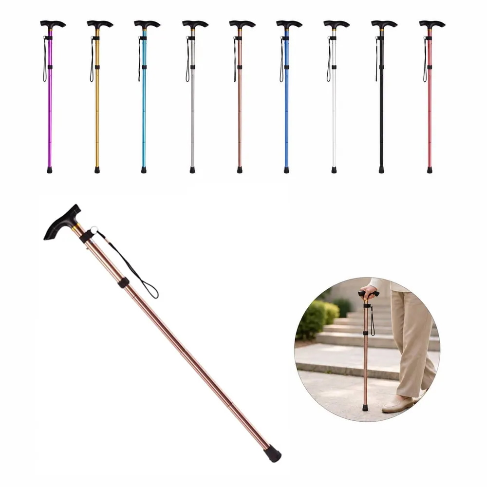 Foldable Height Adjustable Walking Stick for Balance 2