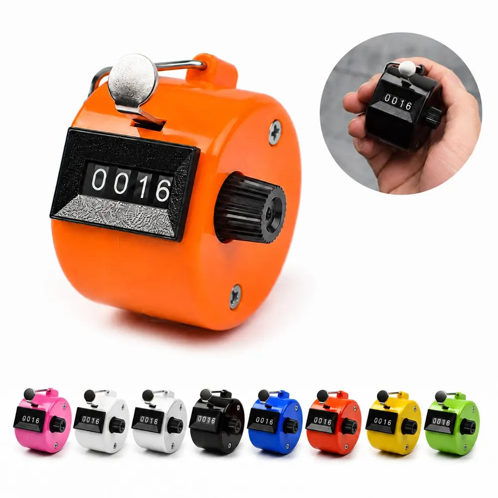 Manual Push Button ABS Tally Counter 2