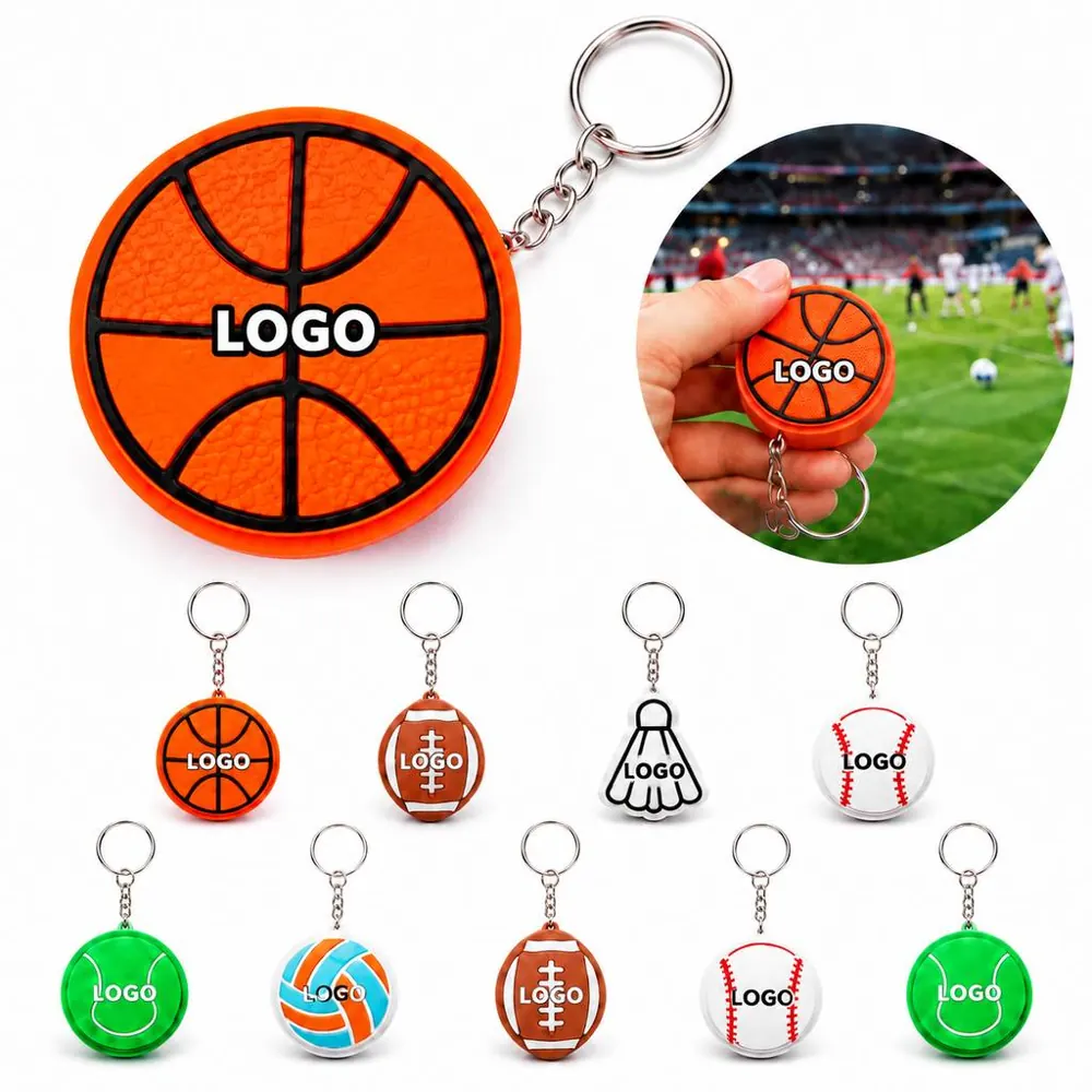Stress Relief Fidget Keychain with Spinning Gears