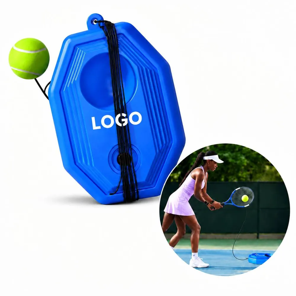 Solo Tennis Practice Rebounder with Adjustable Elastic Cord