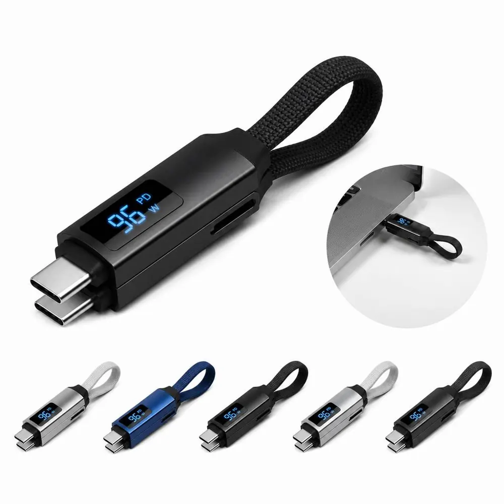 100W Magnetic USB-C Fast Charging Cable for Laptop Tablet 2
