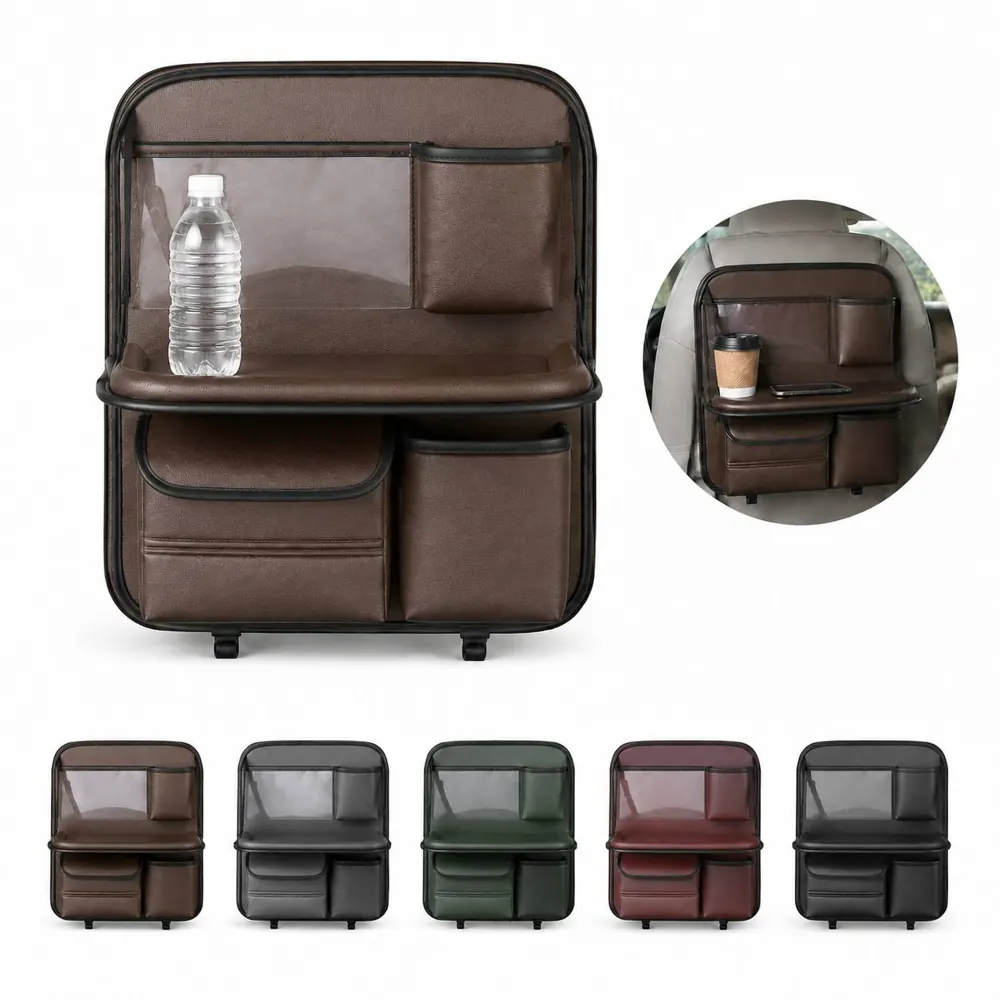 Car Back Seat Storage Organizer with Multiple Pockets 2