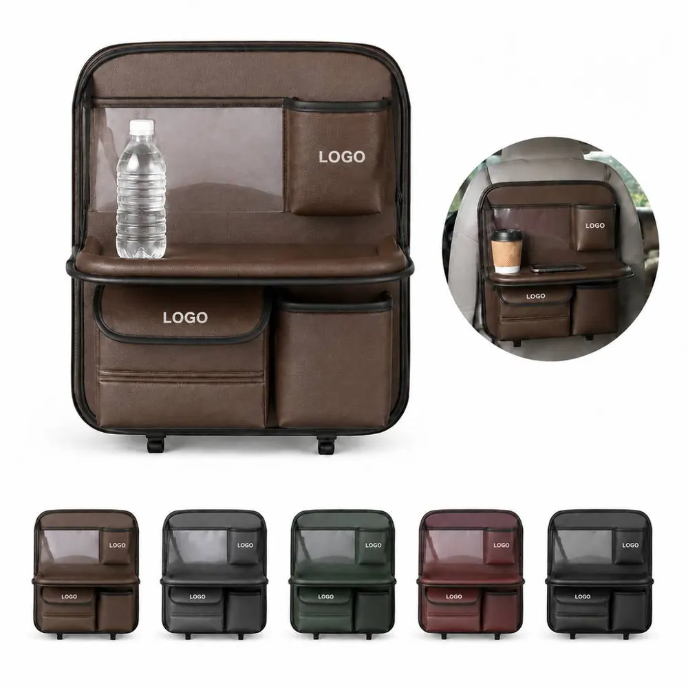 Car Back Seat Storage Organizer with Multiple Pockets