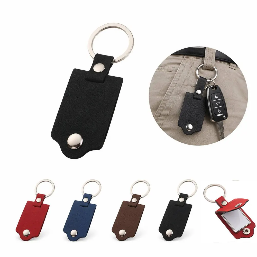 Portable Picture Holder Keyring with Clear Window 2
