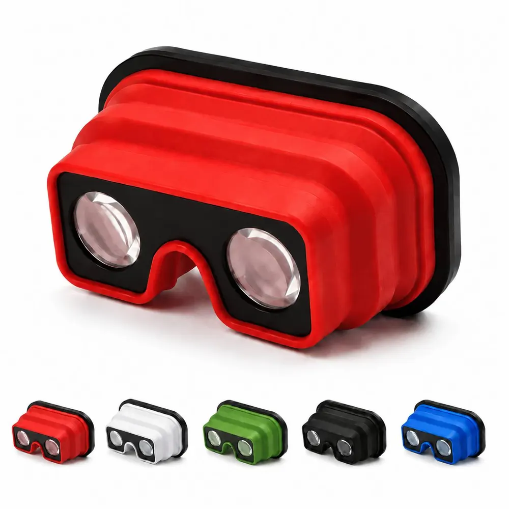 VR Headset with Adjustable Straps for Immersive 3D Gaming 2