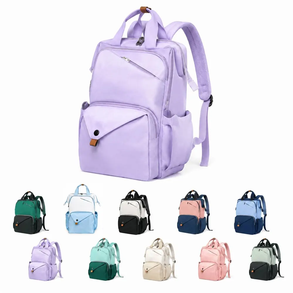 Water-Resistant Laptop Backpack Fits 15.6 Inch 2