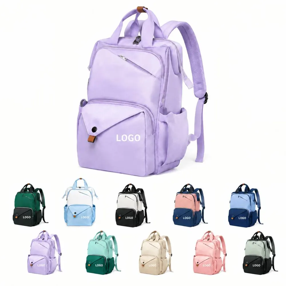 Water-Resistant Laptop Backpack Fits 15.6 Inch