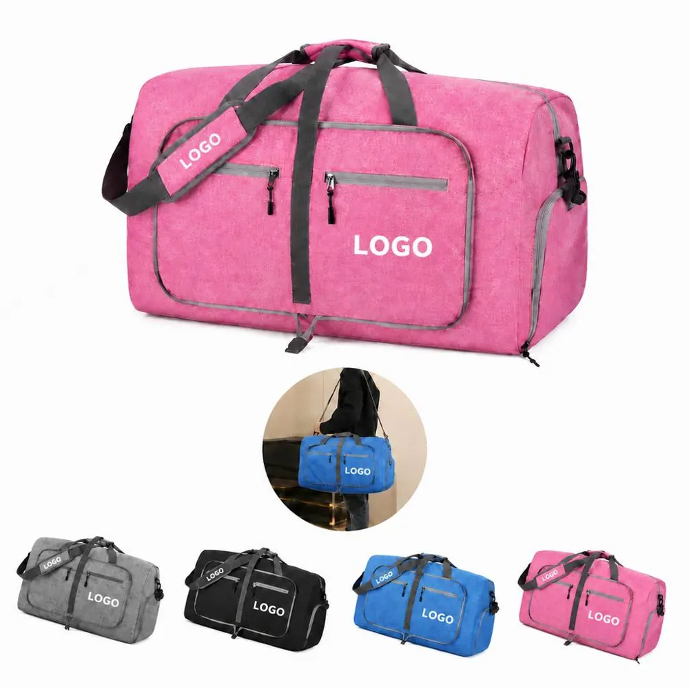 Foldable Travel Duffel with Shoe Compartment