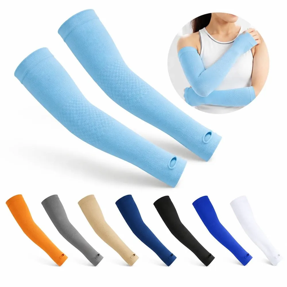 Cooling Arm Sleeves with UPF Sun Protection 2