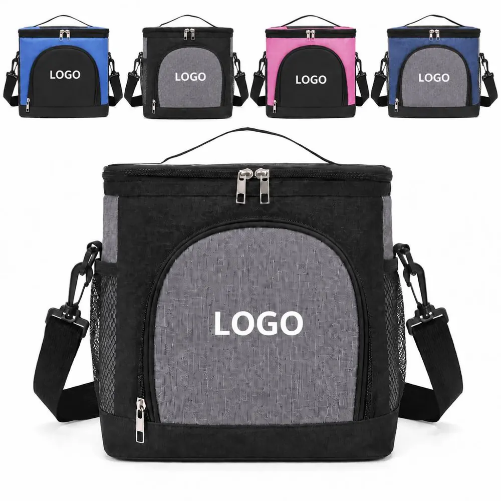 Thermal Insulated Lunch Bag with Shoulder Strap