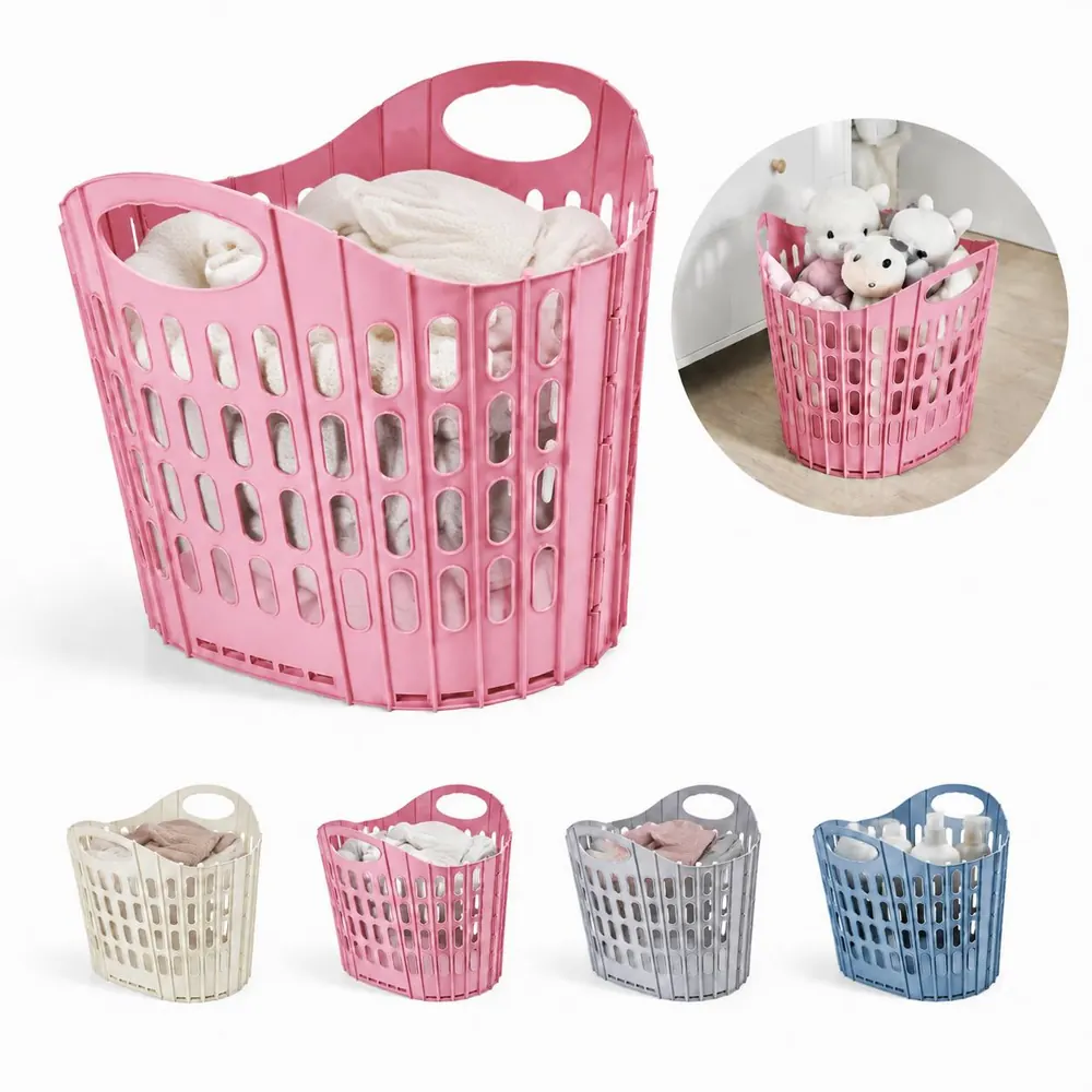 Foldable Storage Basket for Home Organization 2