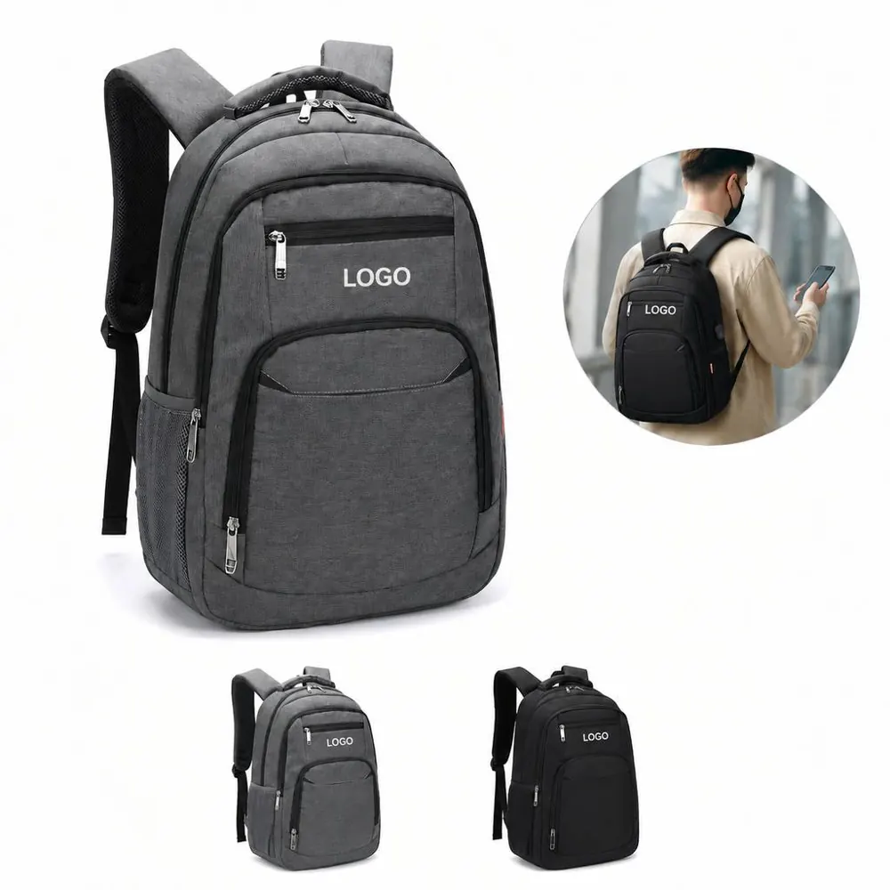 Business Travel Laptop Backpack with USB Port, 15.6in