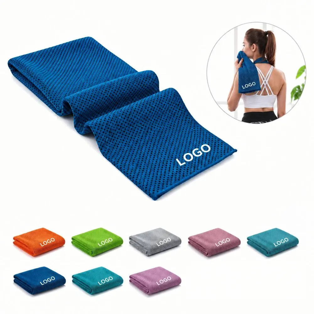 Microfiber Sports Towel with Instant Cooling Effect