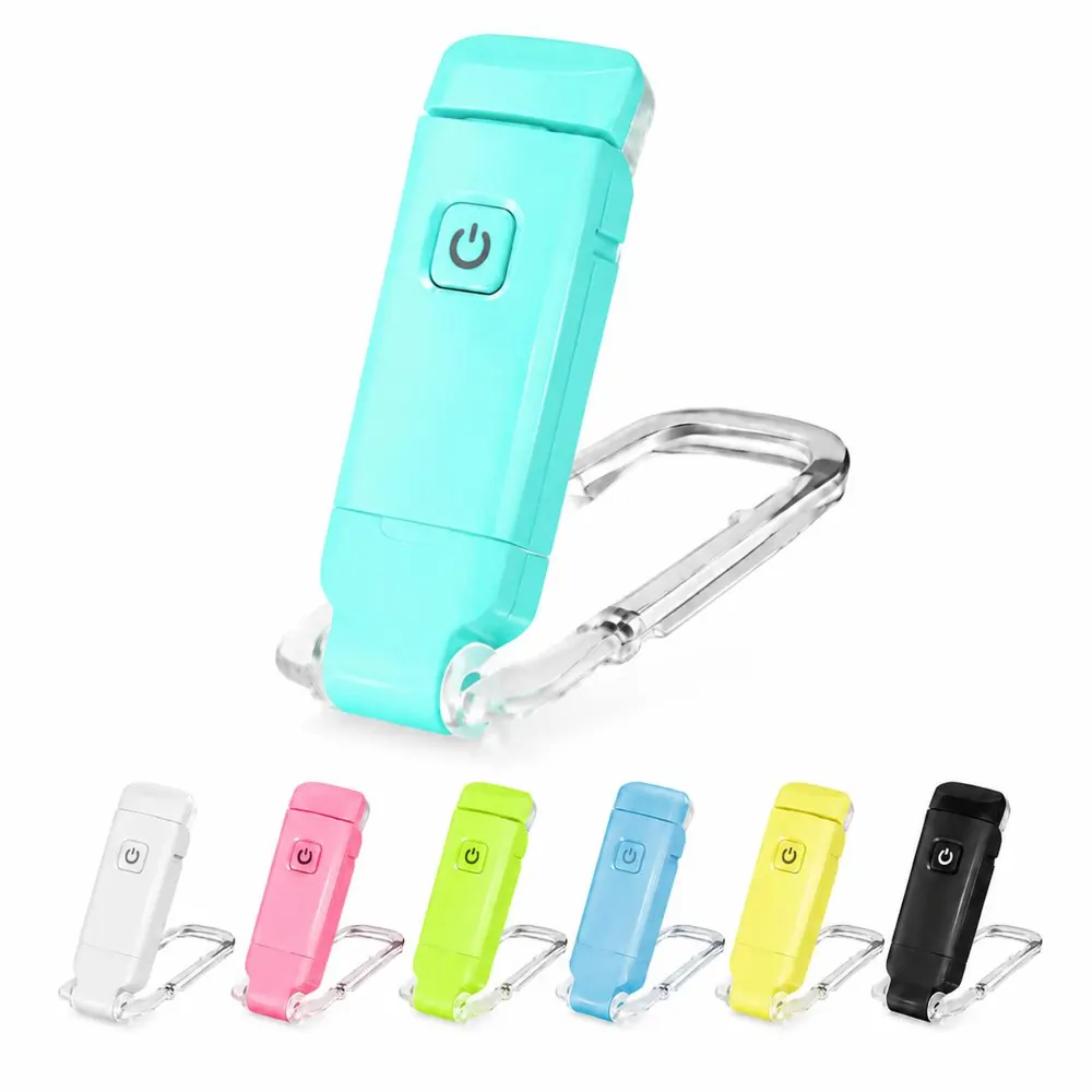 Clip-On Reading Light with Flexible Neck and Rechargeable 2