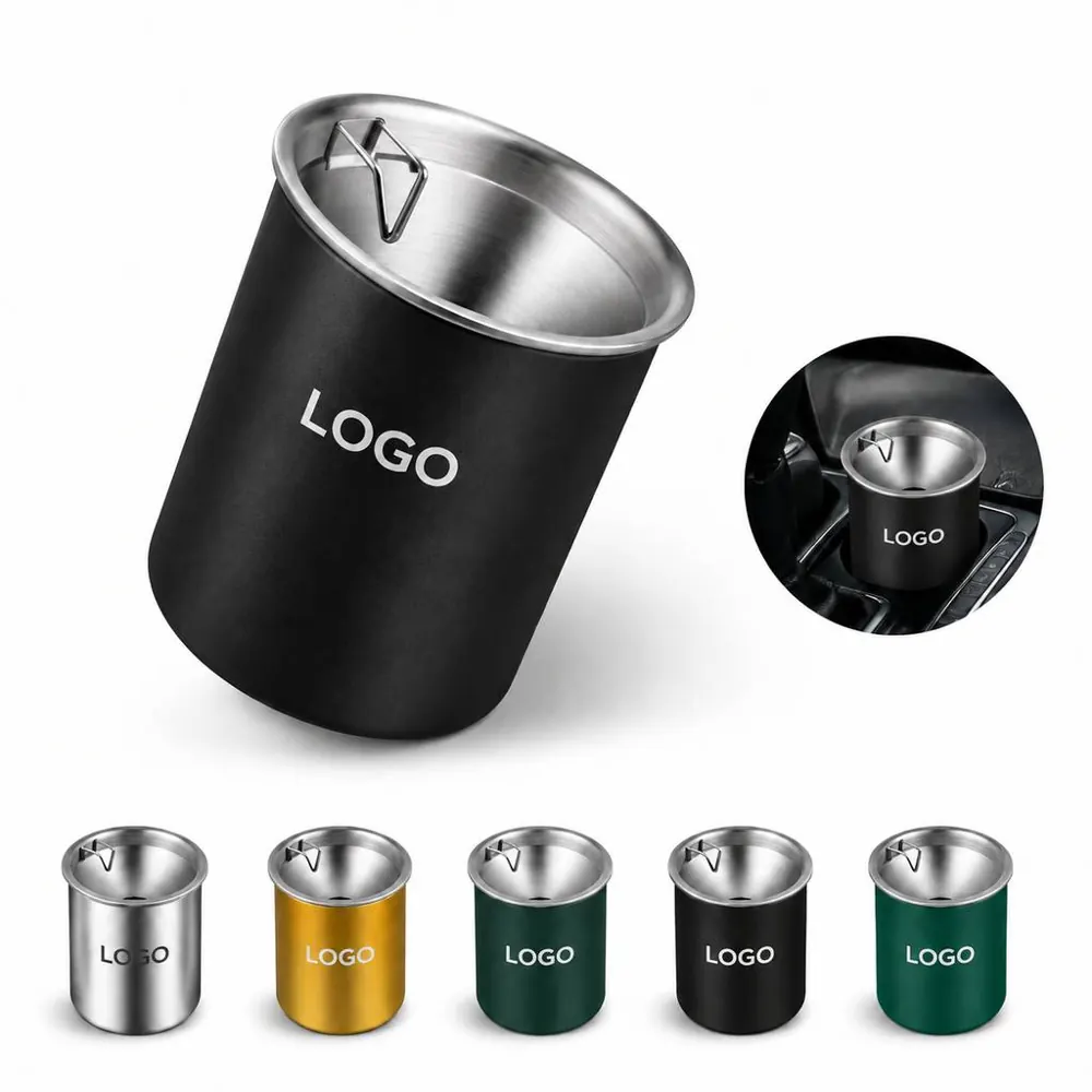 Outdoor Funnel-Lid Ash Container Windproof