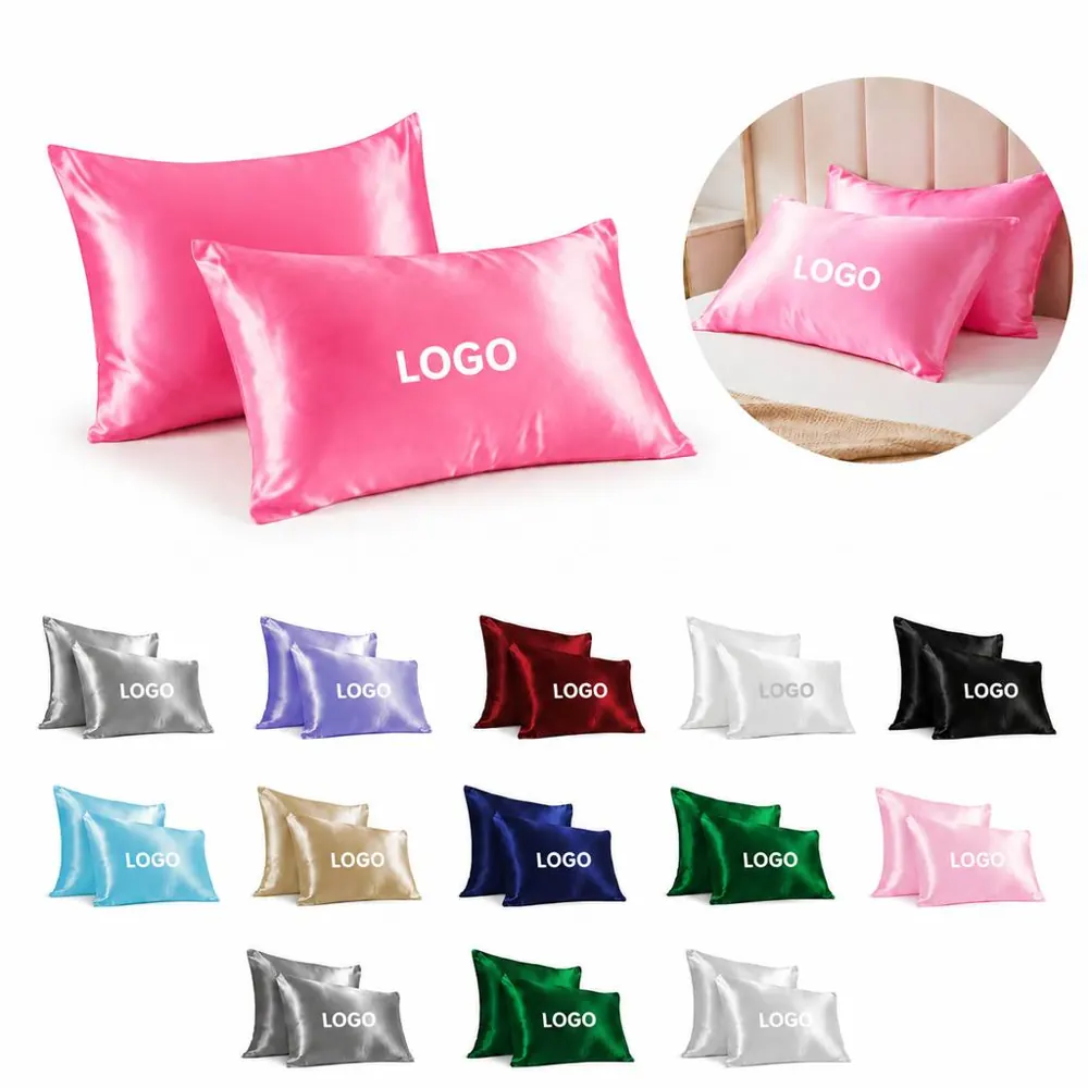 Large Satin Pillowcase for Hair and Skin
