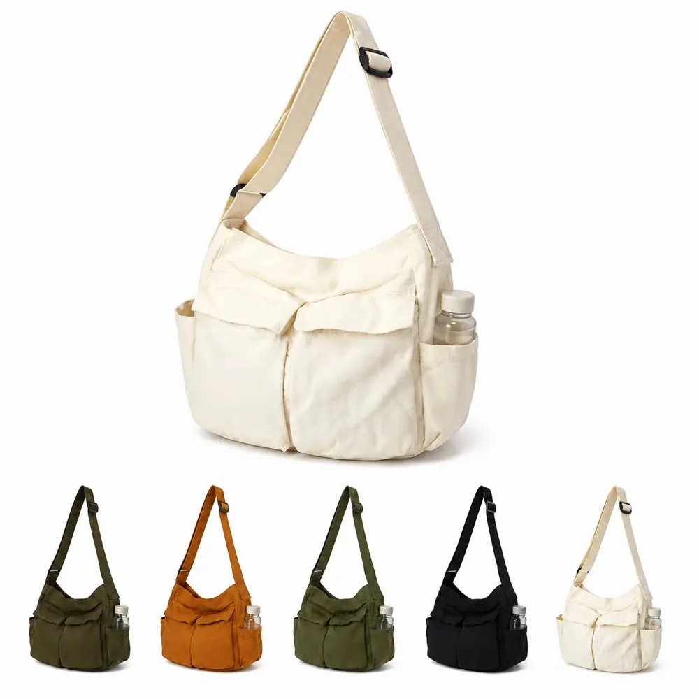 Canvas Crossbody Messenger Bag for Everyday Carry 2