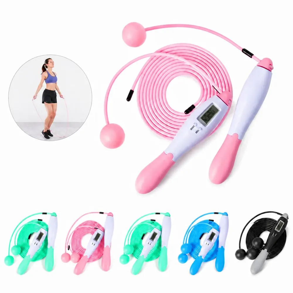 Digital Counting Jump Rope with Adjustable Length 2