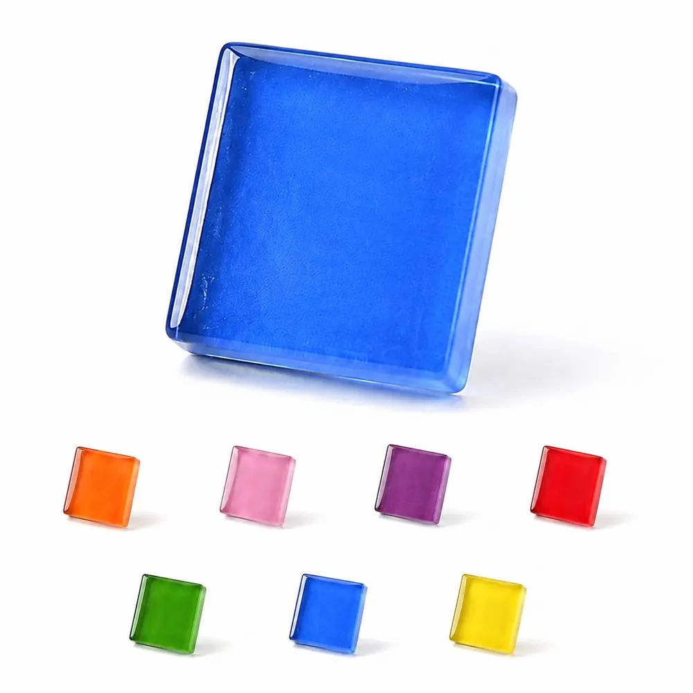 Magnetic Glass Fridge Magnet for Notes & Photos 2