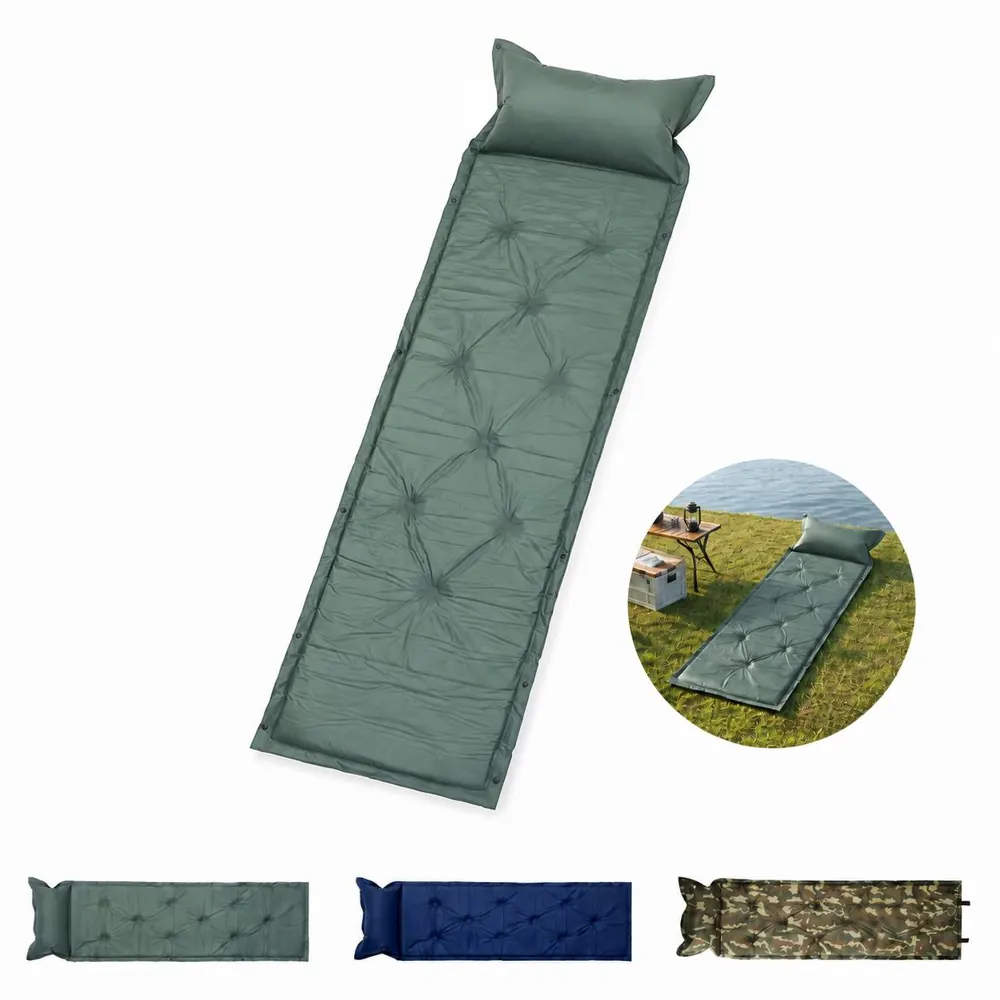 Self-Inflating Camping Air Bed with Electric Pump 2