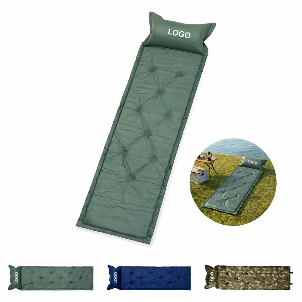 Self-Inflating Camping Air Bed with Electric Pump