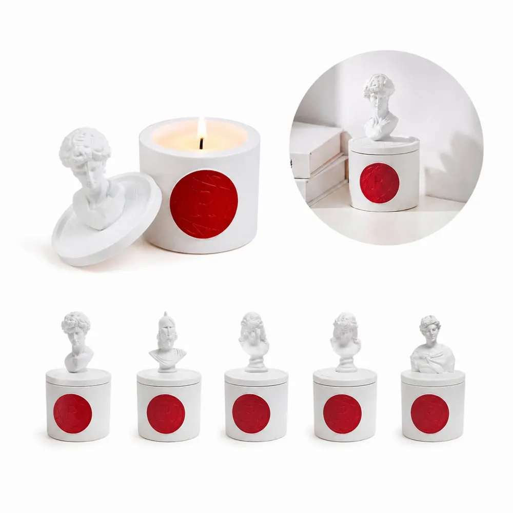 Handcrafted Decorative Scented Soy Candle for Home 2