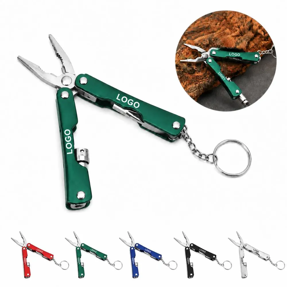 Compact Foldable Multi-Function Plier Tool