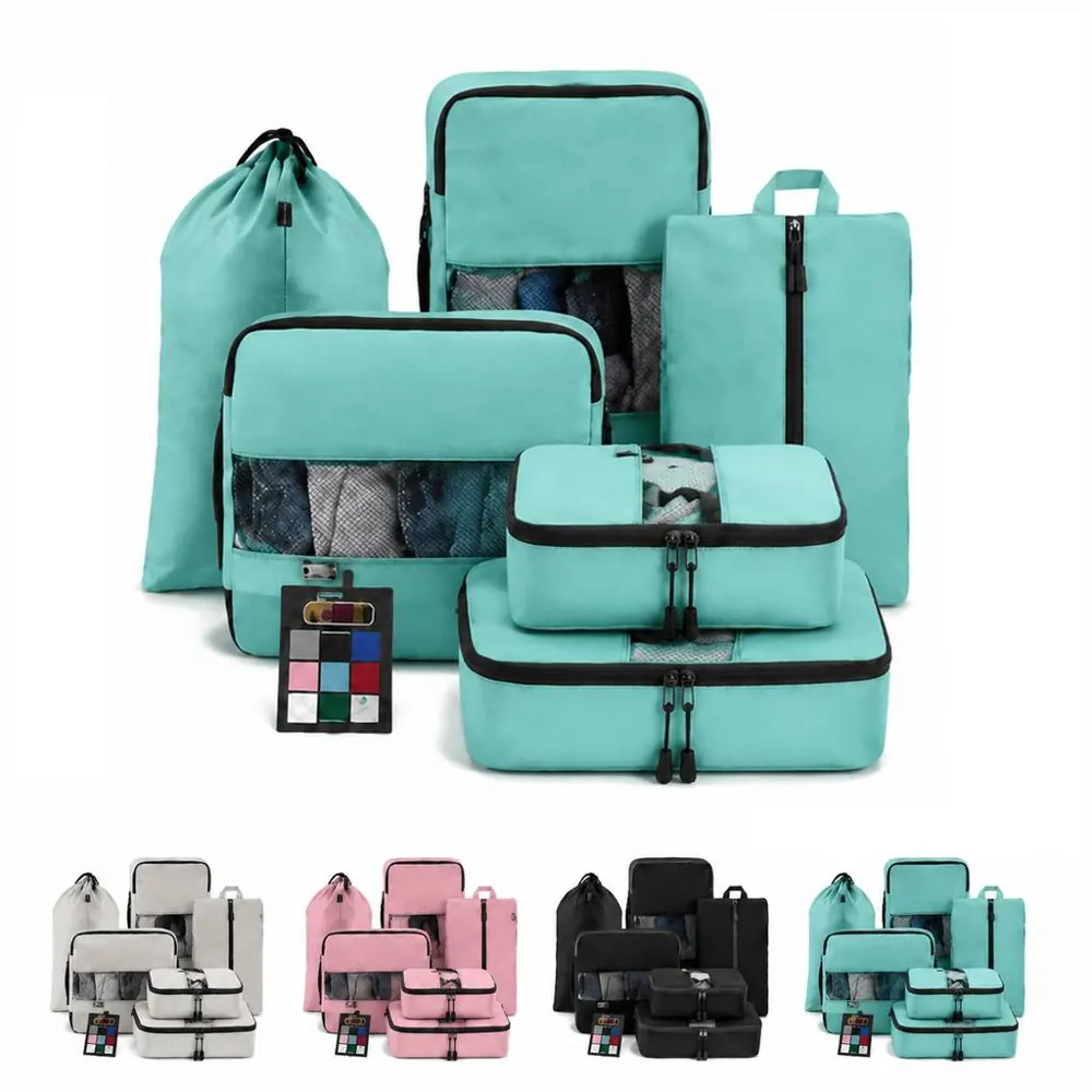 Lightweight Travel Organizer Cubes for Suitcase Storage 2