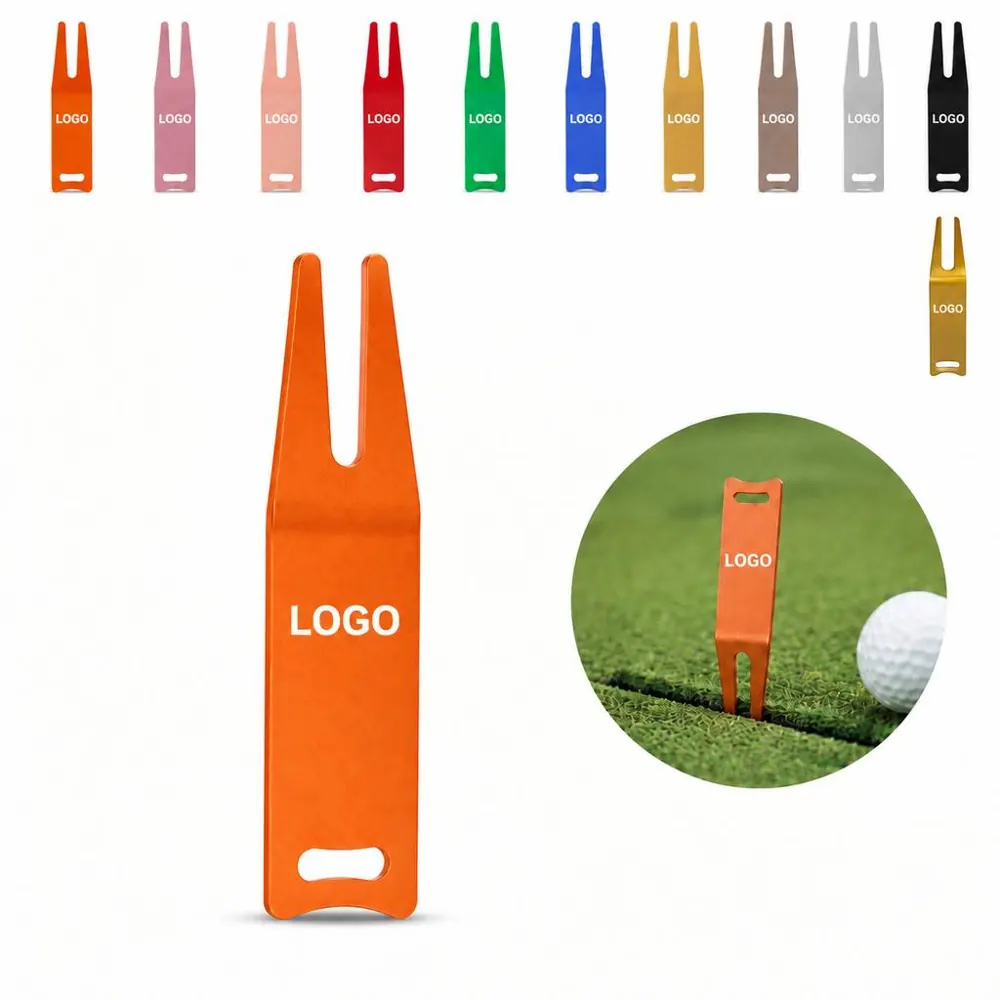 Golf Divot Repair Tool with Durable Aluminum Alloy Build