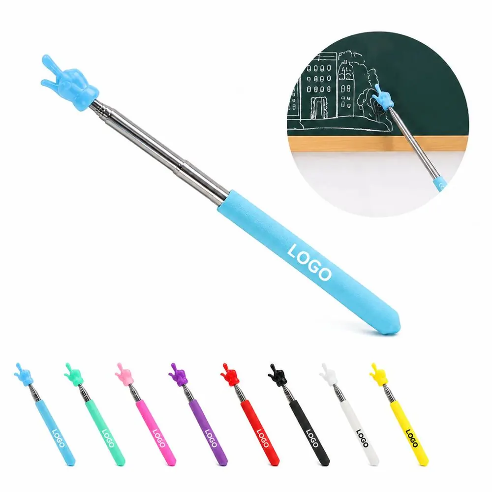 Extendable Stainless Steel Pointer for Presentations