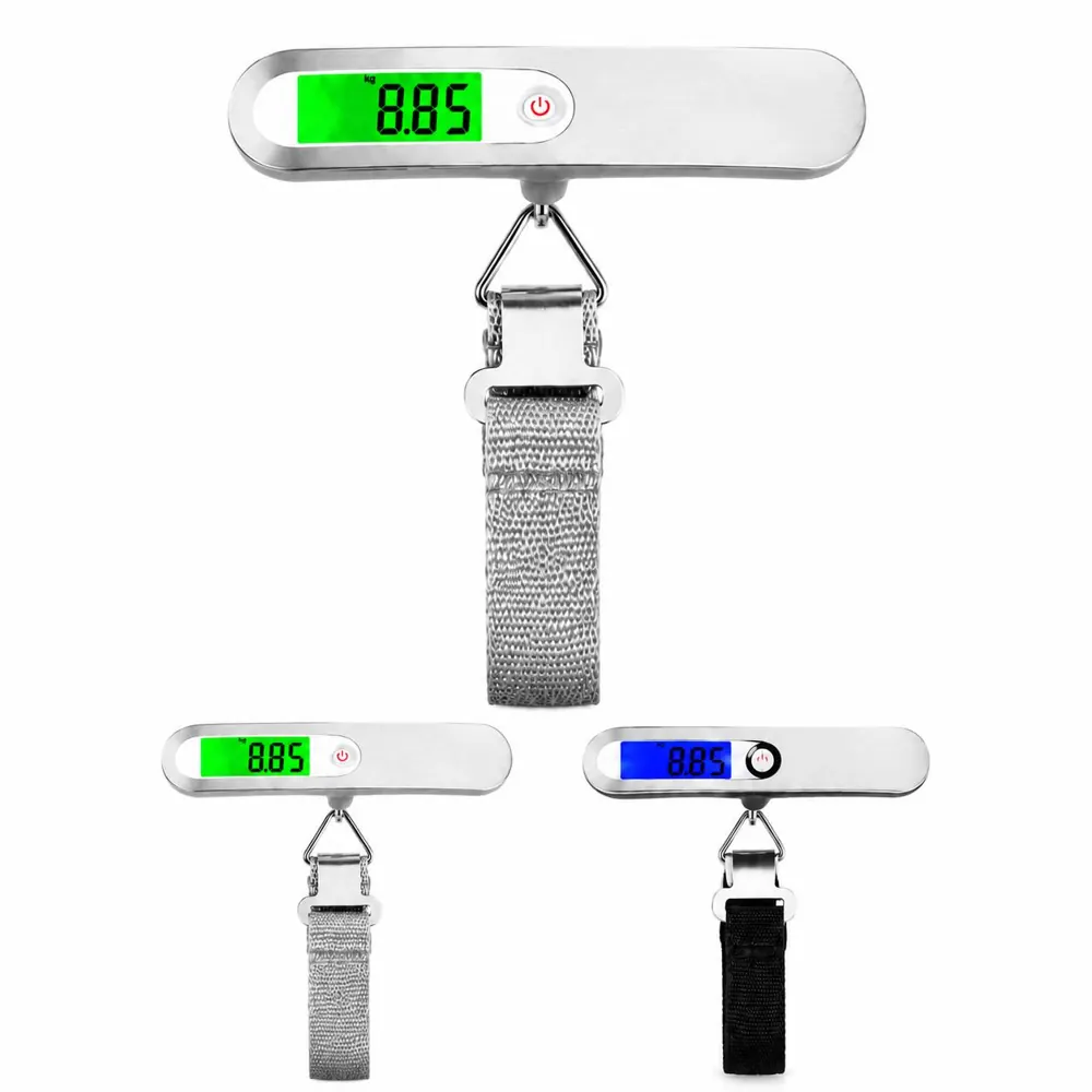 Digital Luggage Weight Scale with Hook and LCD Display 2