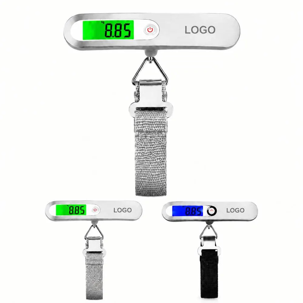 Digital Luggage Weight Scale with Hook and LCD Display