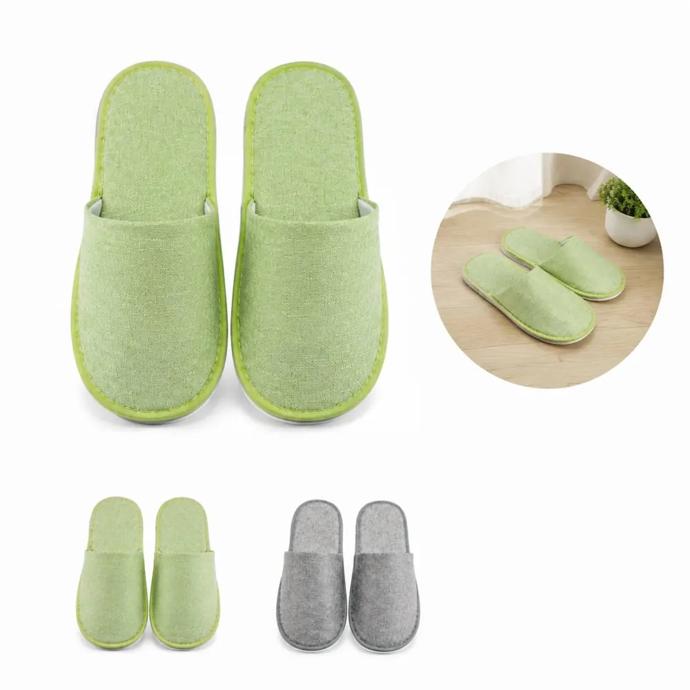 Hygienic Non-Woven Slip-On Slipper for Guests 2