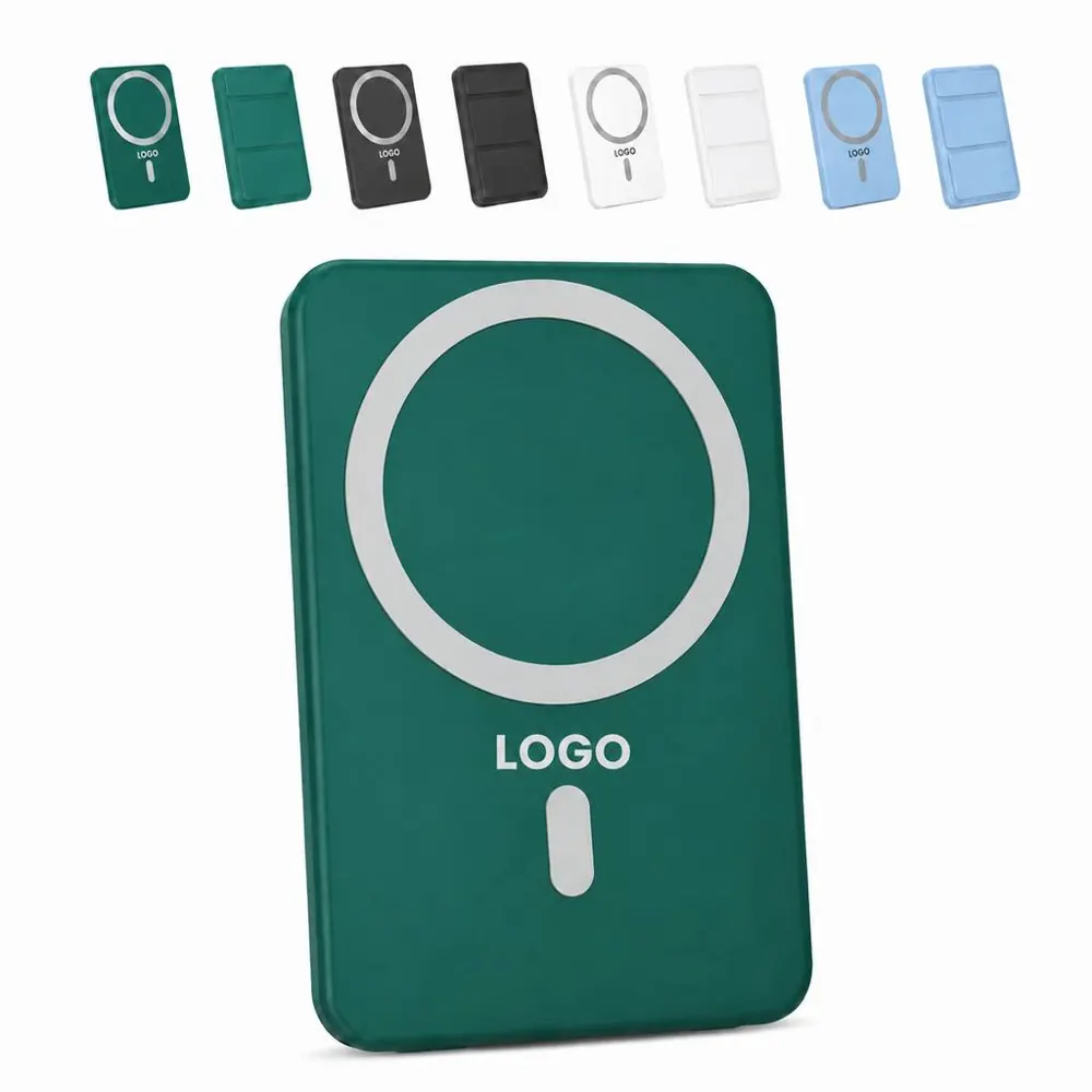 Portable Magnetic Power Bank with Dual USB Output