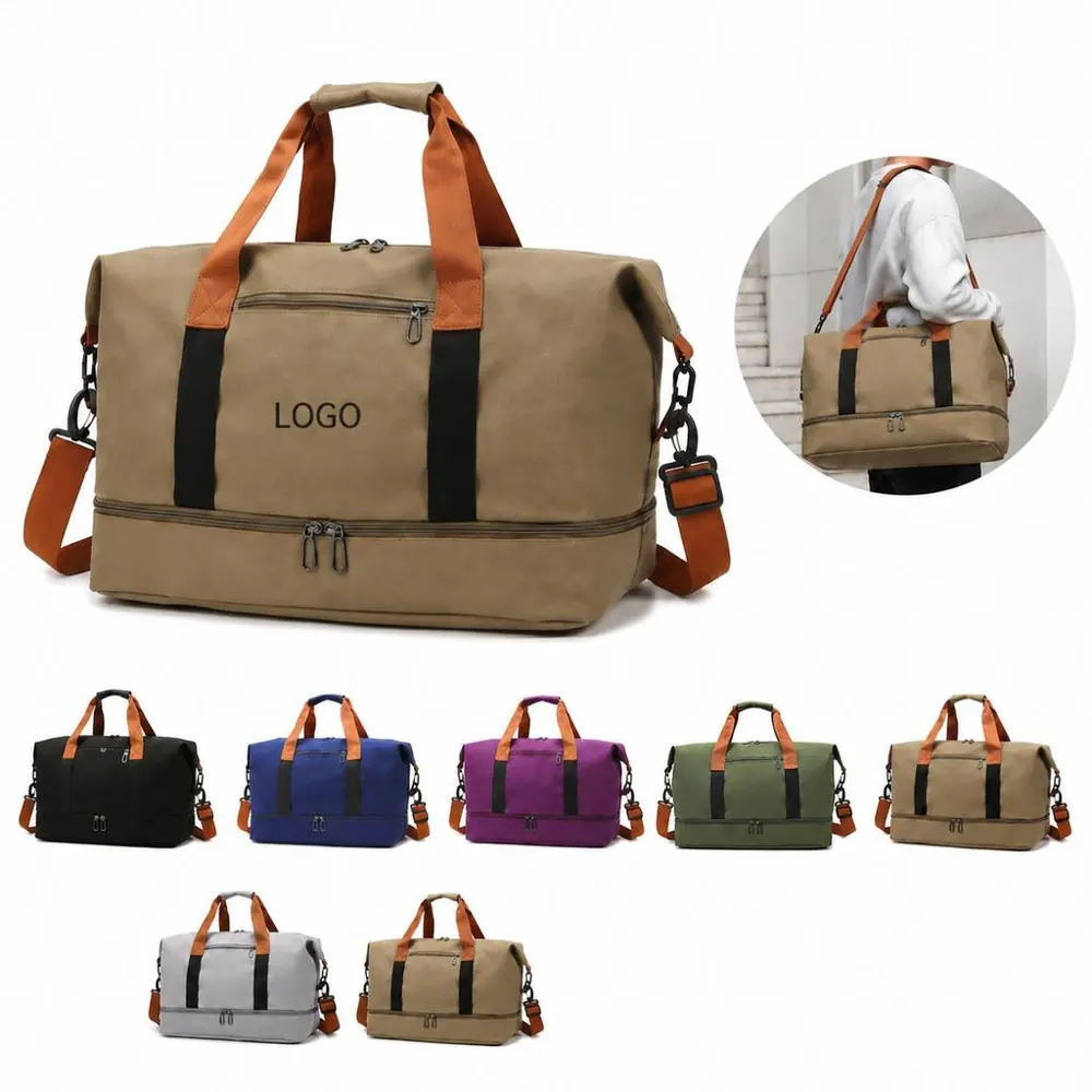 Spacious Water-Resistant Duffel for Gym and Travel