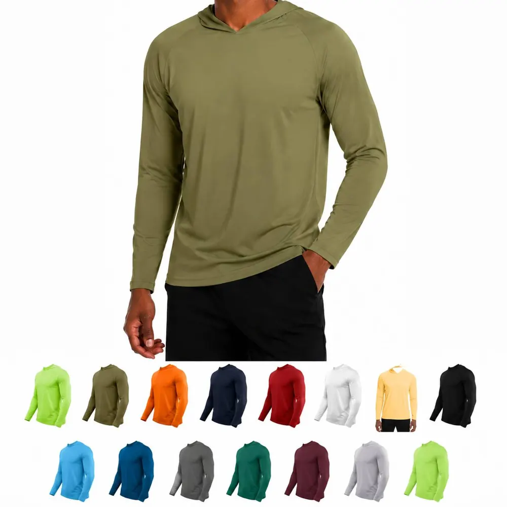 Sun Protection Hooded Jacket with Lightweight Breathable 2