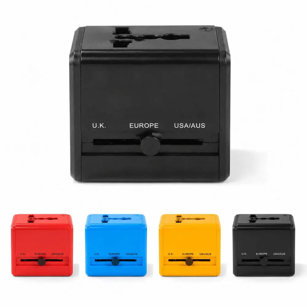 Universal Travel Plug Adapter with Dual USB Ports 2