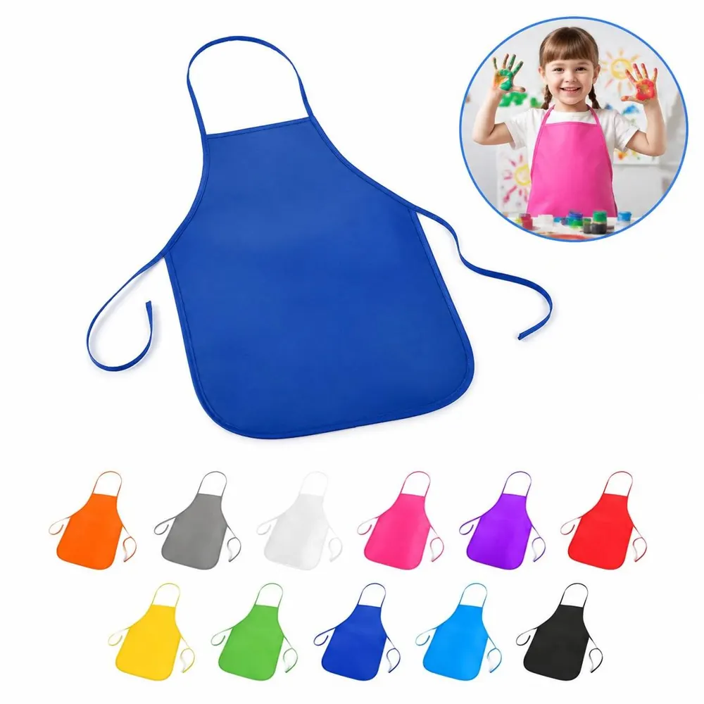 Adjustable Kids Art Apron for Painting and Crafting 2