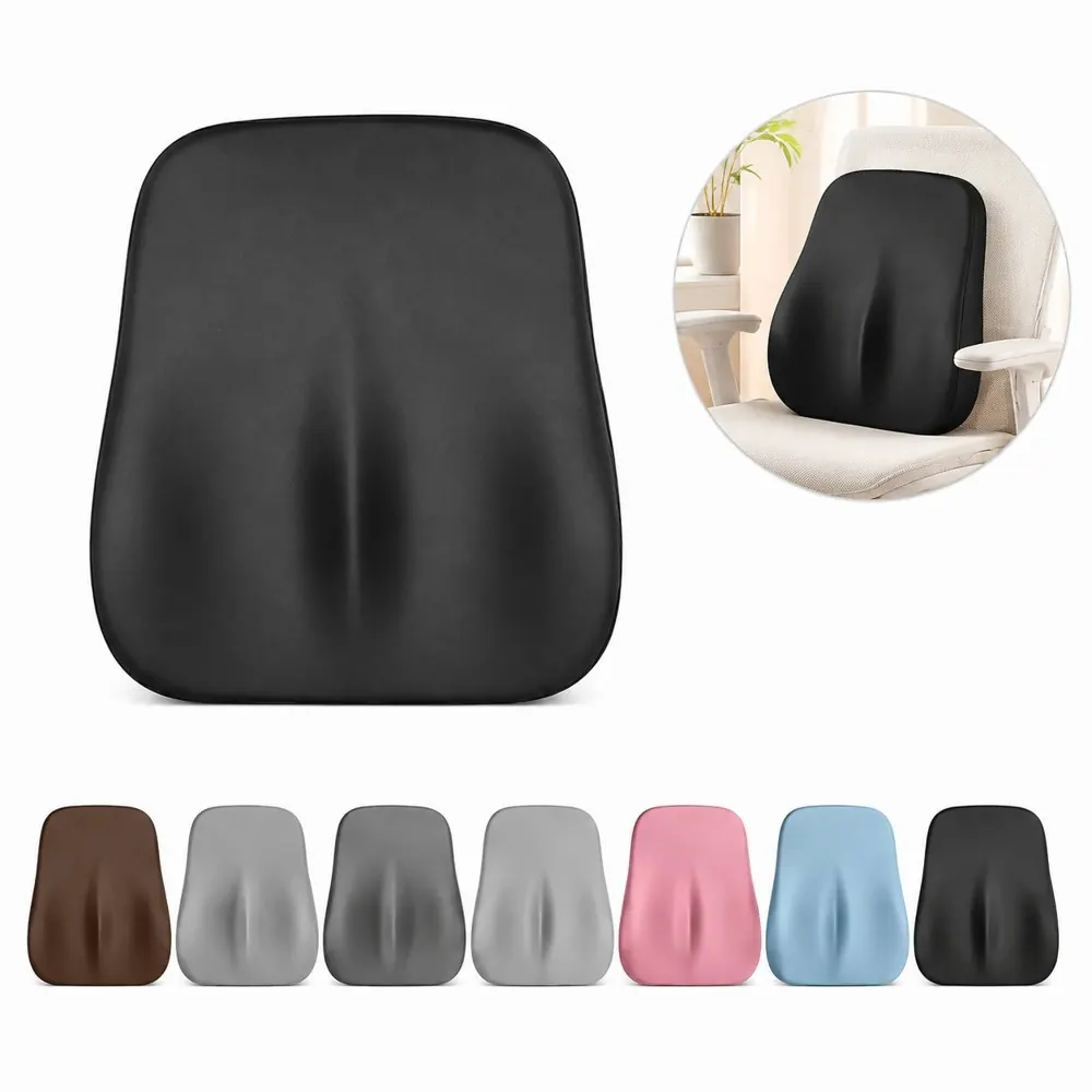 Car Seat Cushion with Memory Foam for Back Support 2