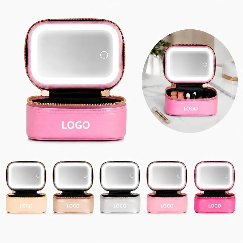 Portable Water-Resistant Cosmetic Organizer Bag